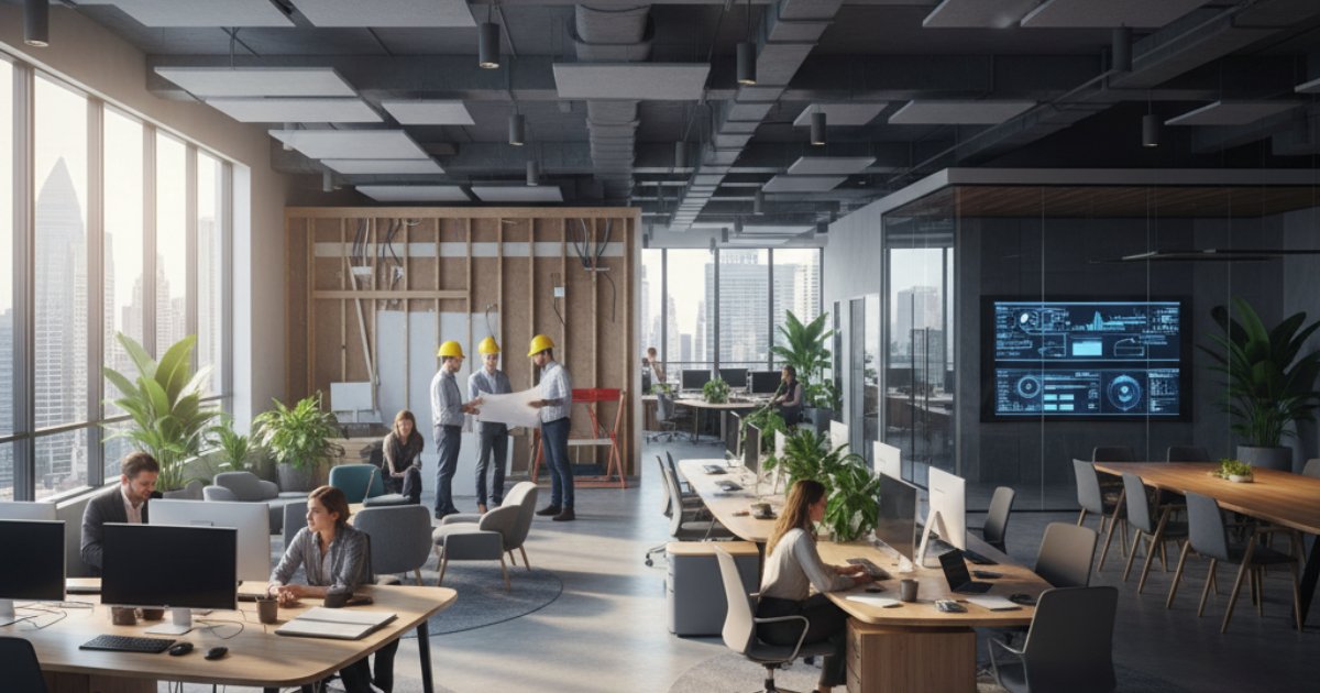 Tầm quan trọng của thi công nội thất văn phòng đối với doanh nghiệp