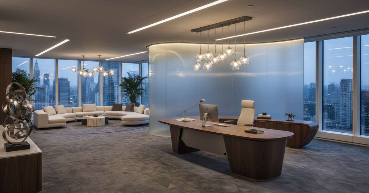 thiết kế nội thất văn phòng cao cấp 2