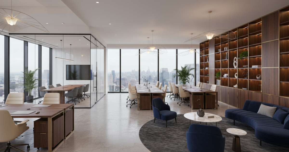 thiết kế nội thất văn phòng cao cấp