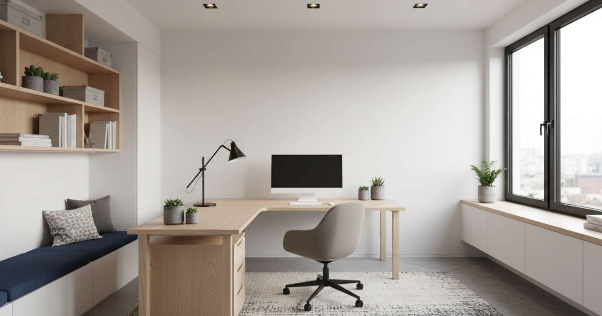 thiết kế văn phòng 25m2