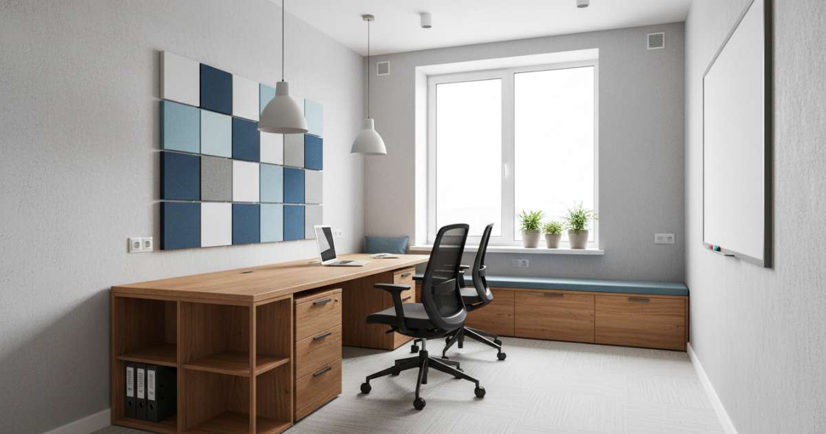 thiết kế văn phòng 30m2 2