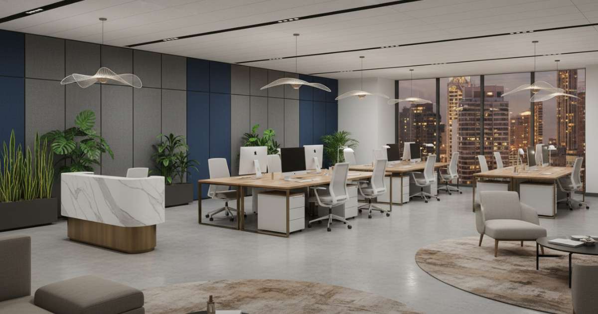 thiết kế văn phòng chuyên nghiệp