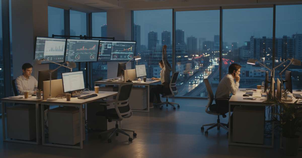 văn phòng cho làm việc ngoài giờ