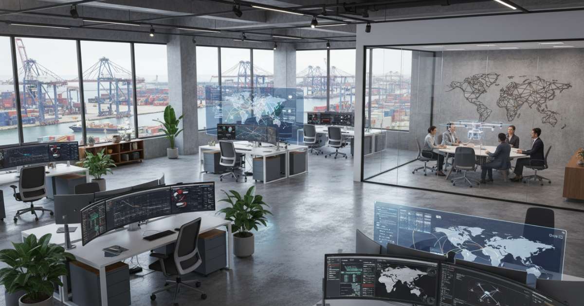 văn phòng phù hợp ngành logistics