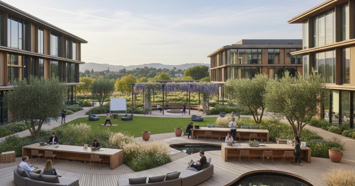 Xu hướng thiết kế ngoại thất văn phòng phổ biến hiện nay