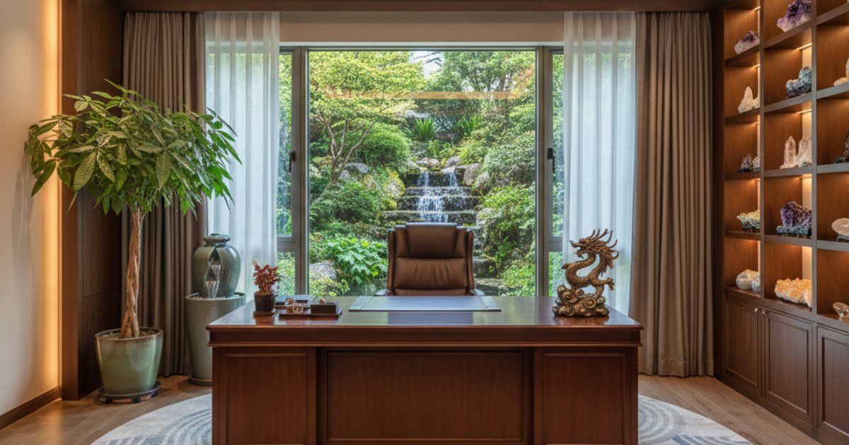 Yếu tố phong thủy khi thiết kế văn phòng giám đốc