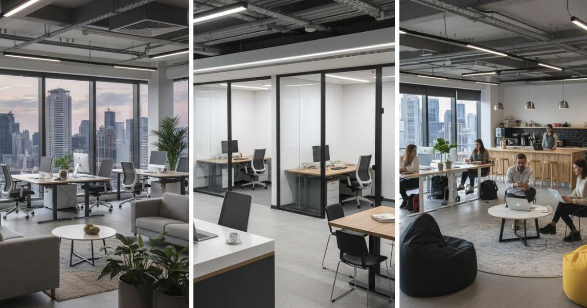 Các loại hình văn phòng cho thuê phổ biến hiện nay