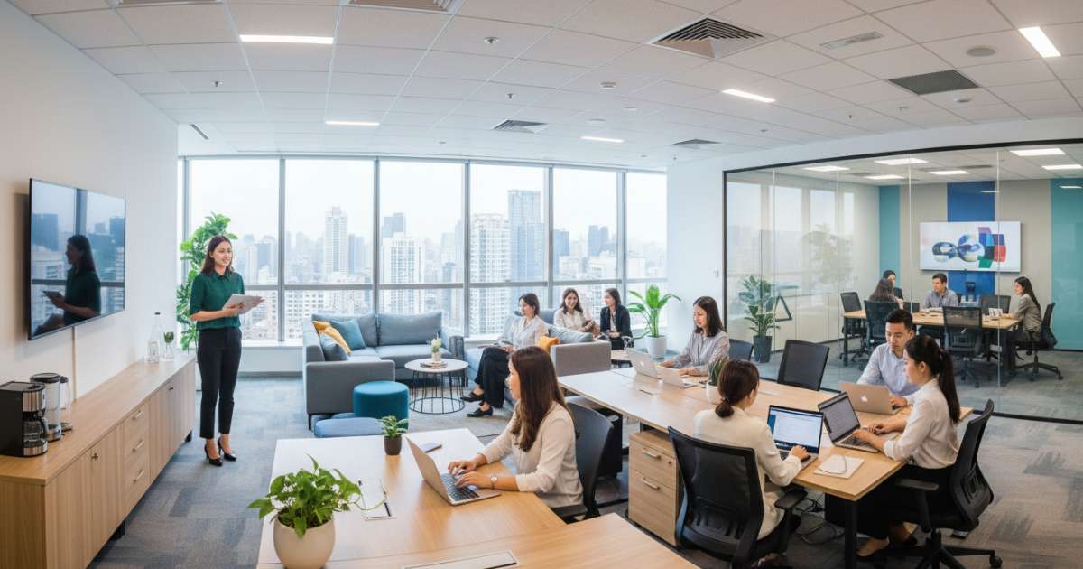 Lợi ích thiết thực khi sử dụng dịch vụ văn phòng cho thuê