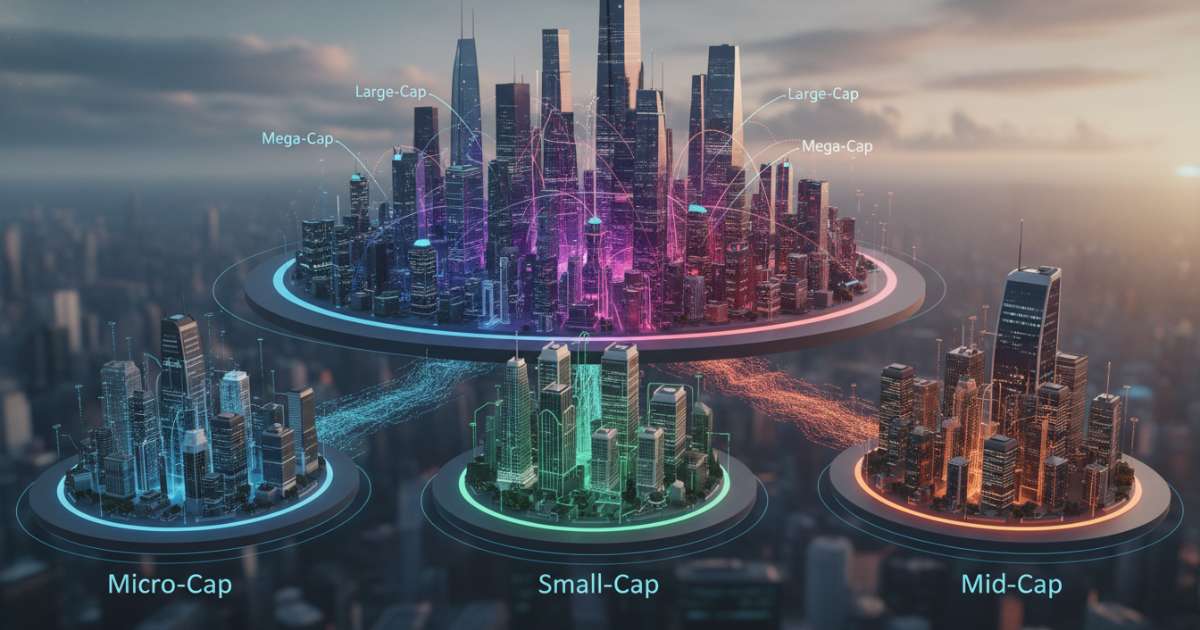 Phân loại các nhóm market capitalization phổ biến hiện nay