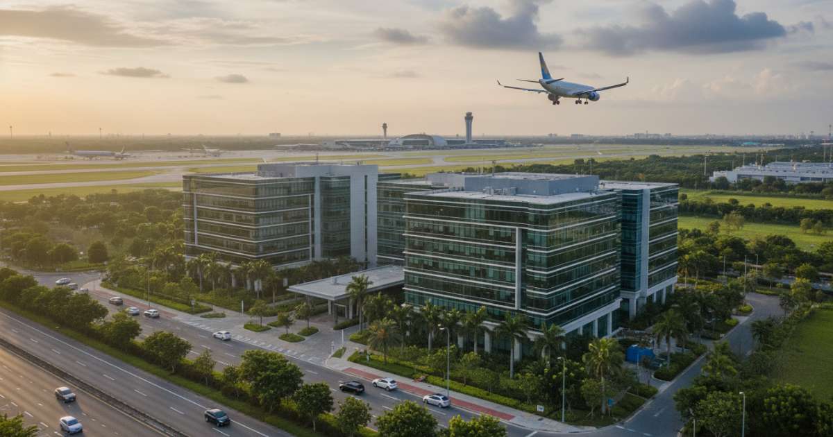 Văn phòng cho thuê gần sân bay